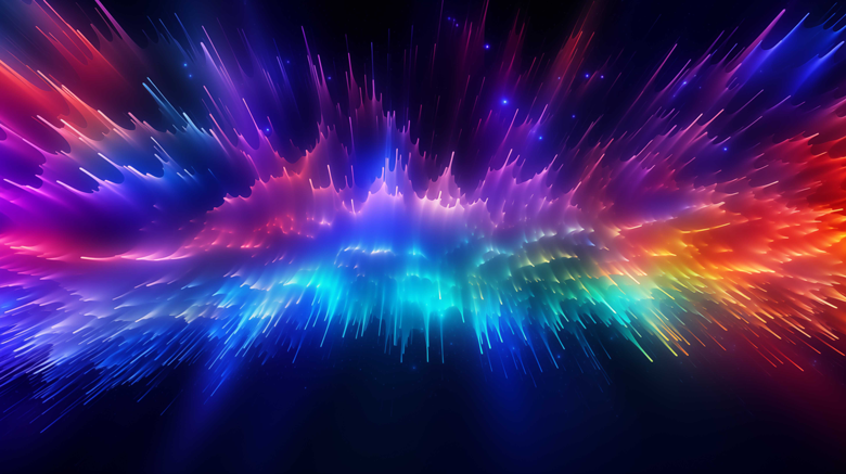 七彩背景背景大图