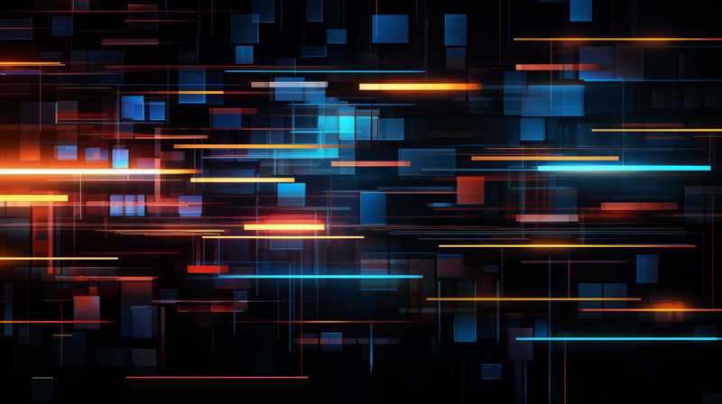 黑色全彩线条背景