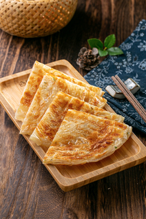 葱油饼高清摄影图