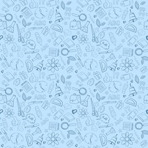 学习用品元素矢量背景图