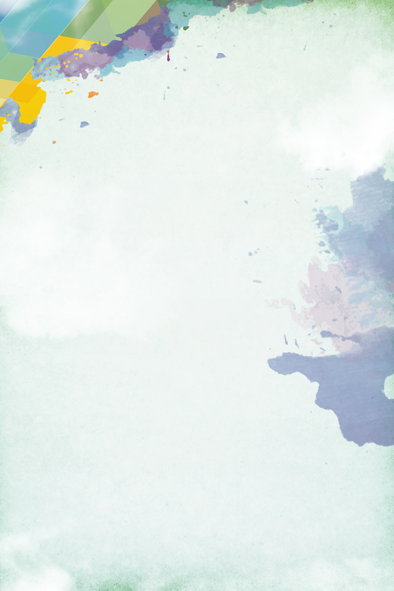 平简约面几何彩色海报背景