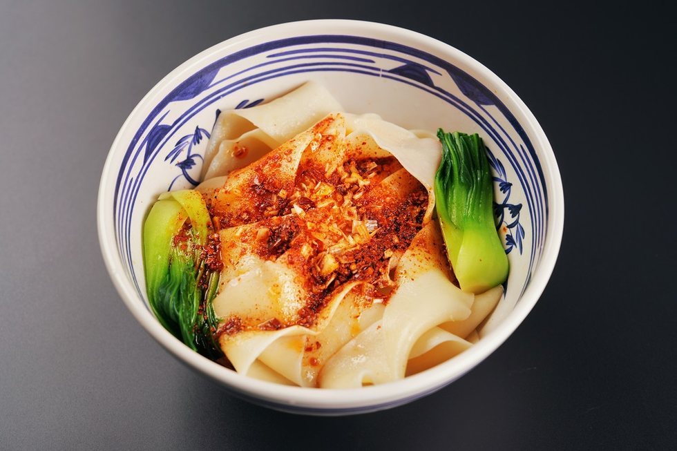 手工油泼扯面图片