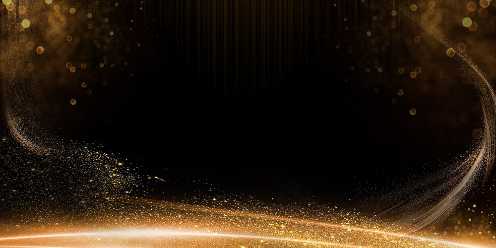 黑金大气颁奖典礼背景