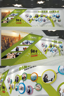 企业照片墙 公司文化墙图片