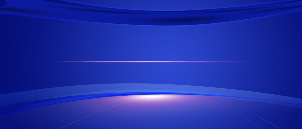 蓝色商务科技会议背景