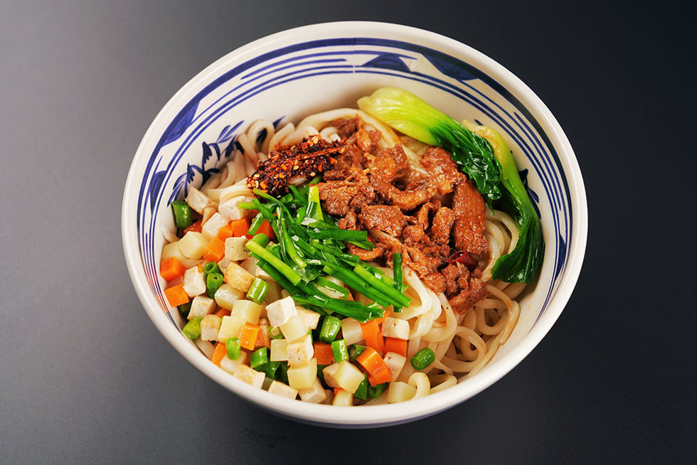 陕西肉臊子干拌面