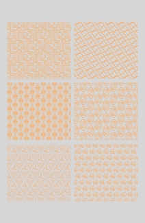 中式花纹祥云免扣元素素材