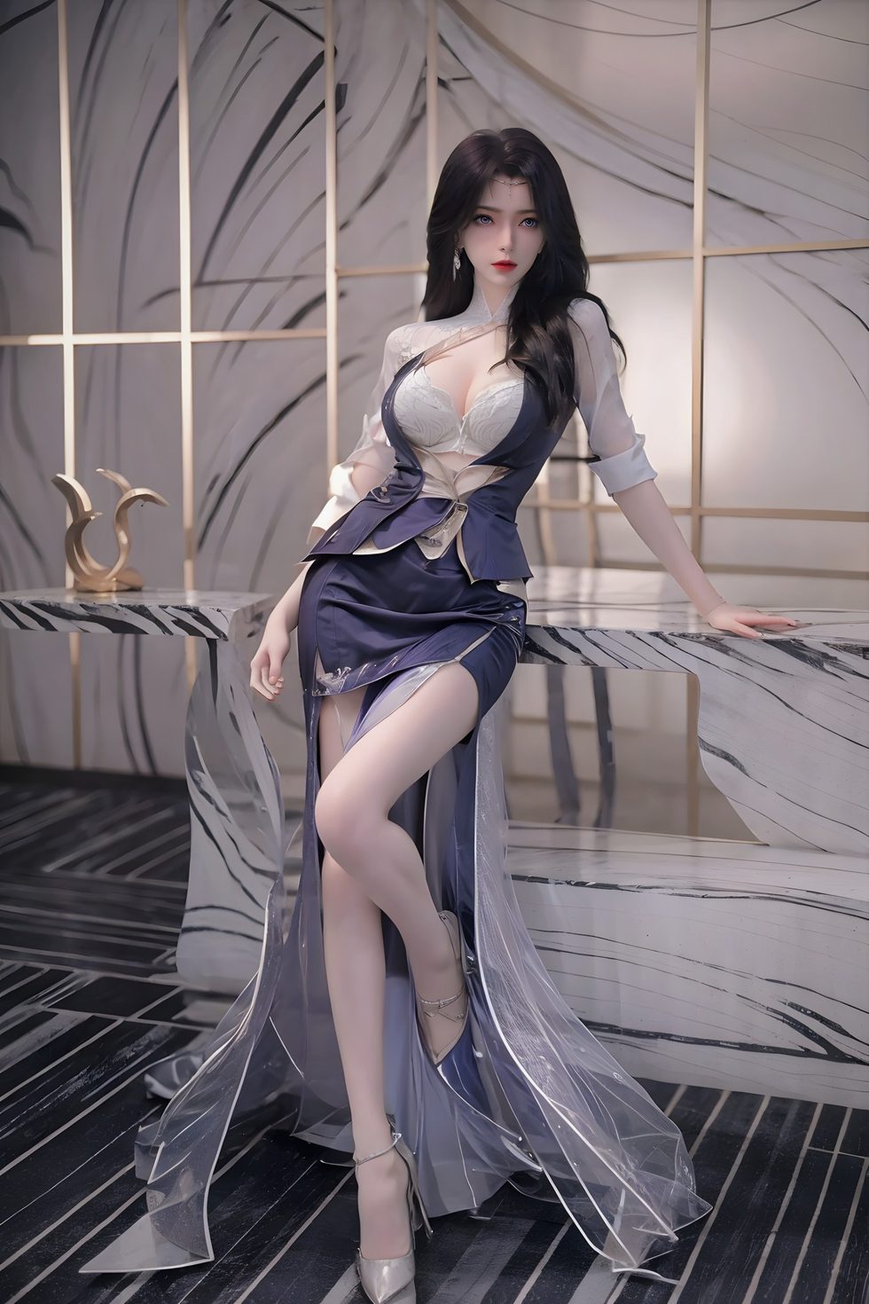 AI生成角色 国漫女神群像