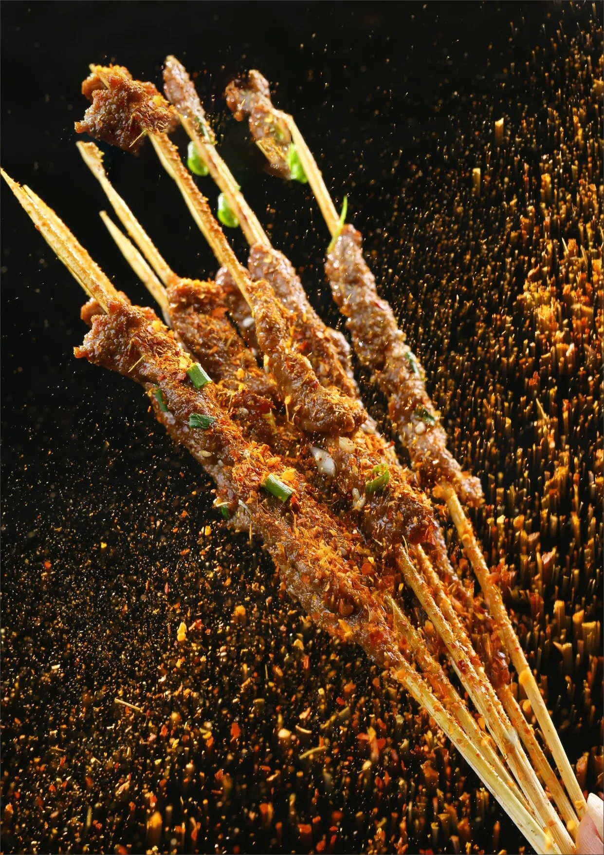 烤肉摄影图片