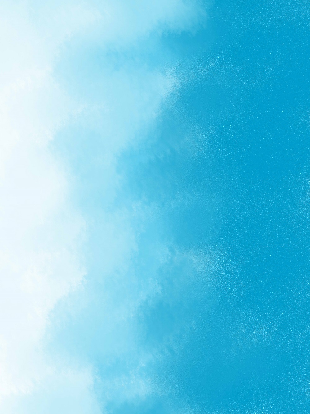 唯美精致的蓝色天空海洋水彩渐变纹理背景