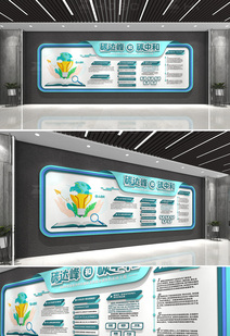 文明城市保护环境低碳出行环保文化墙