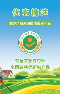 优农精选农业产品直播背景海报