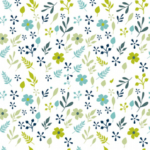 花草植物壁纸背景矢量素材