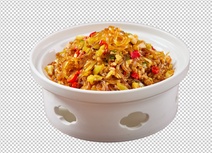 酸菜肉沫水晶粉