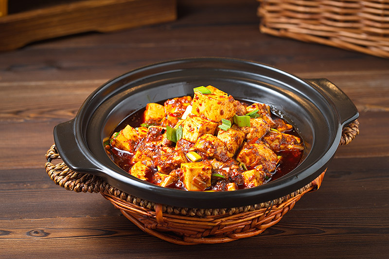 砂锅麻婆豆腐图片