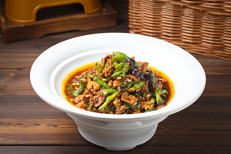 辣椒炒肉图片