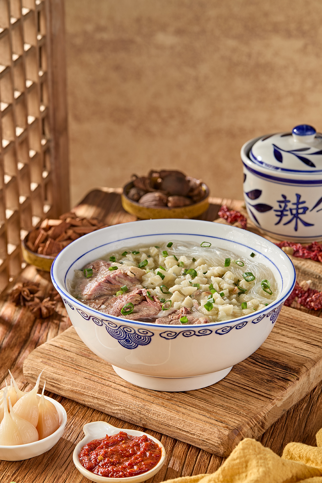牛肉泡馍图片