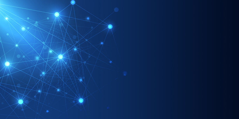 科技蓝色商务背景设计