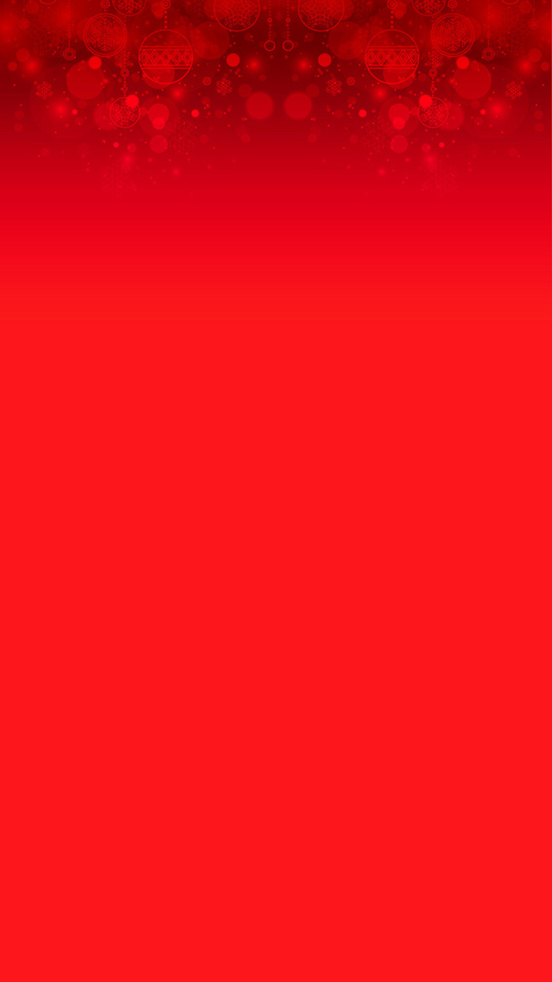 电商红色新年H5背景图