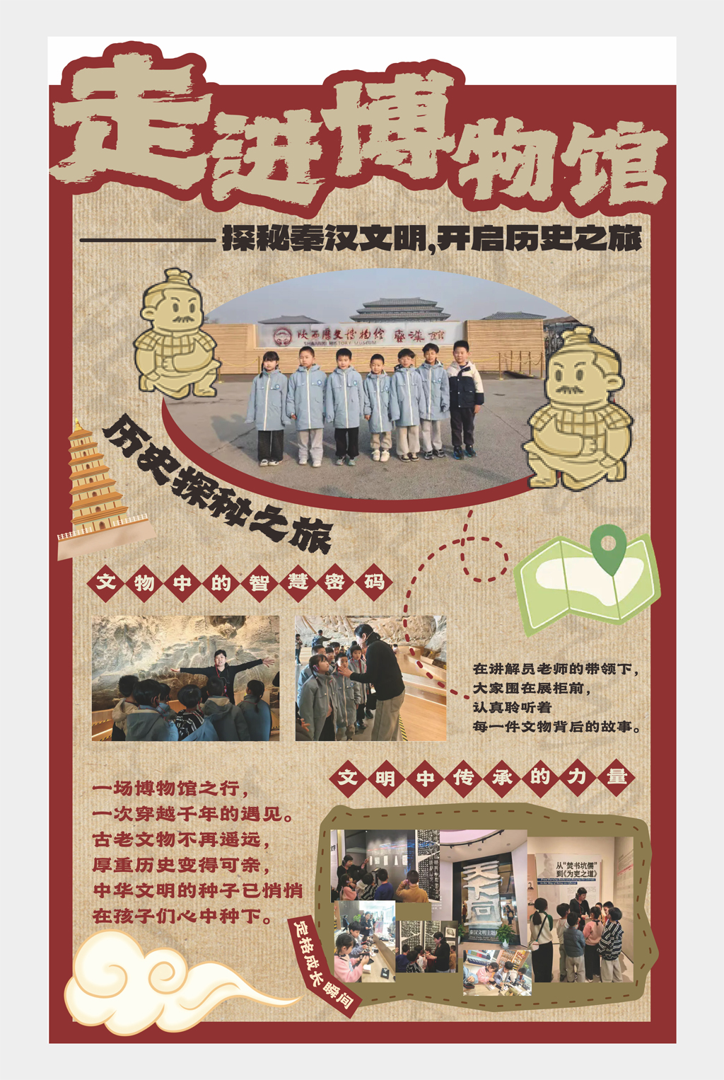 秦汉文明走进博物馆展板
