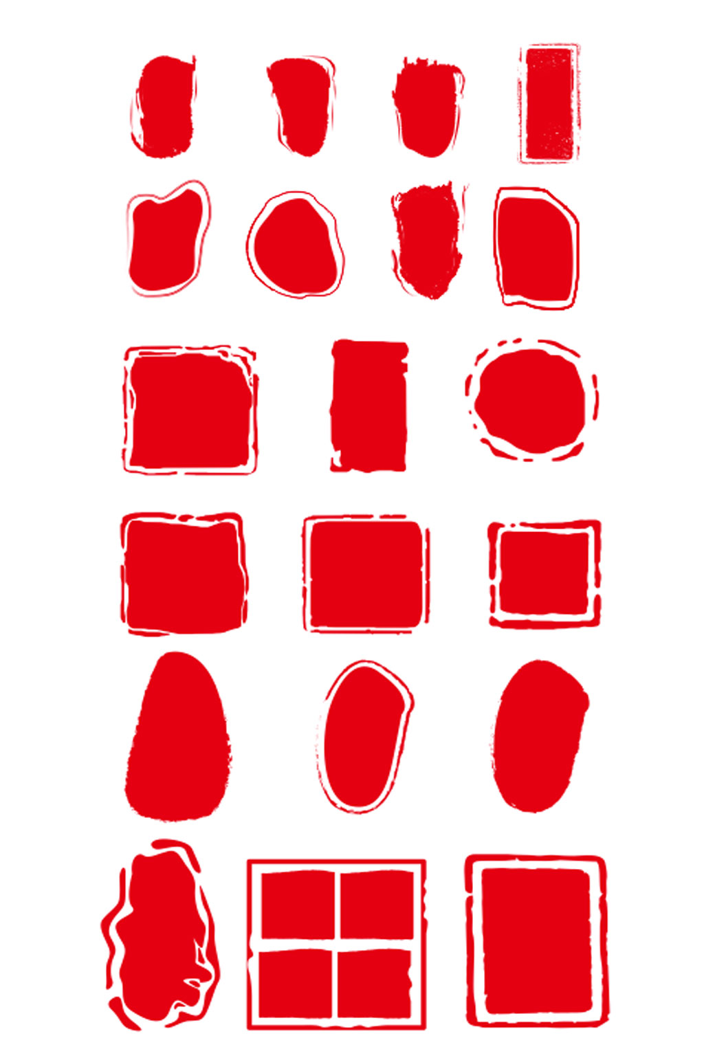 矢量高清印章素材图片