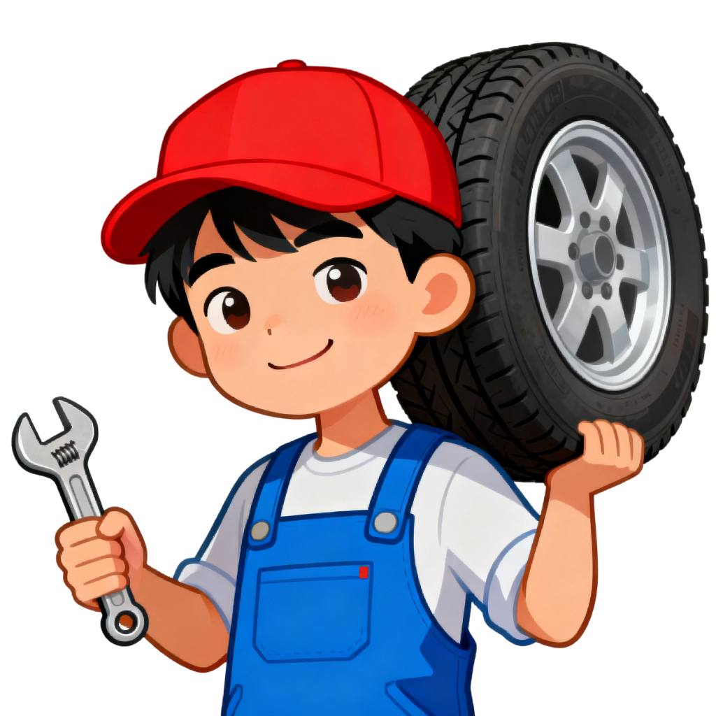 卡通维修工人图片