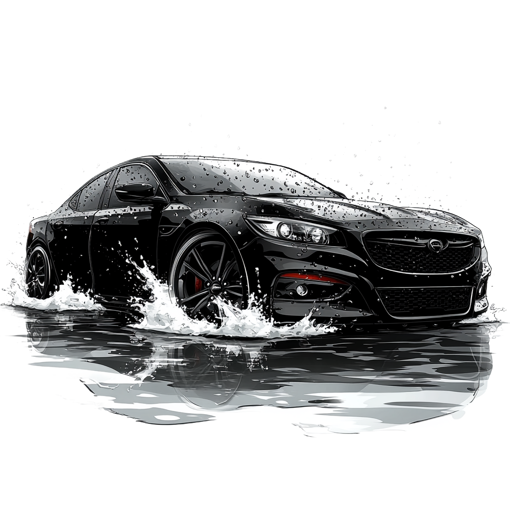 正在美容的汽车元素