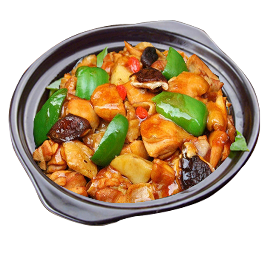 黄焖鸡米饭图片