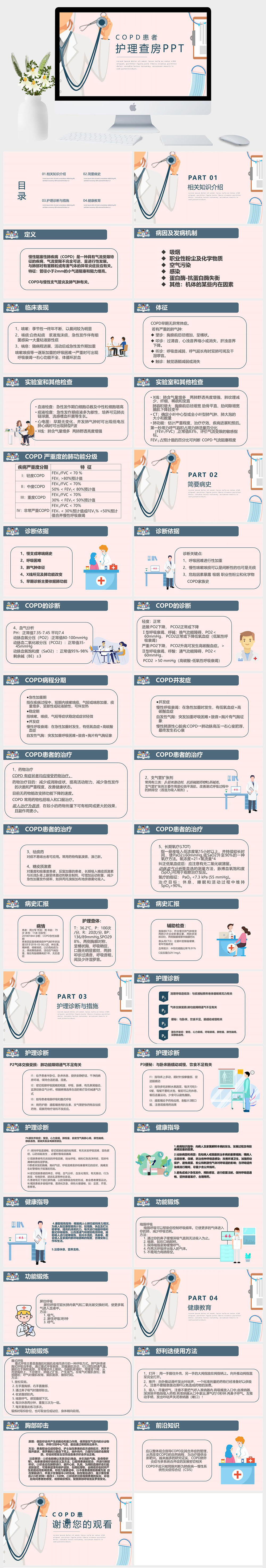 COPD患者护理查房PPT