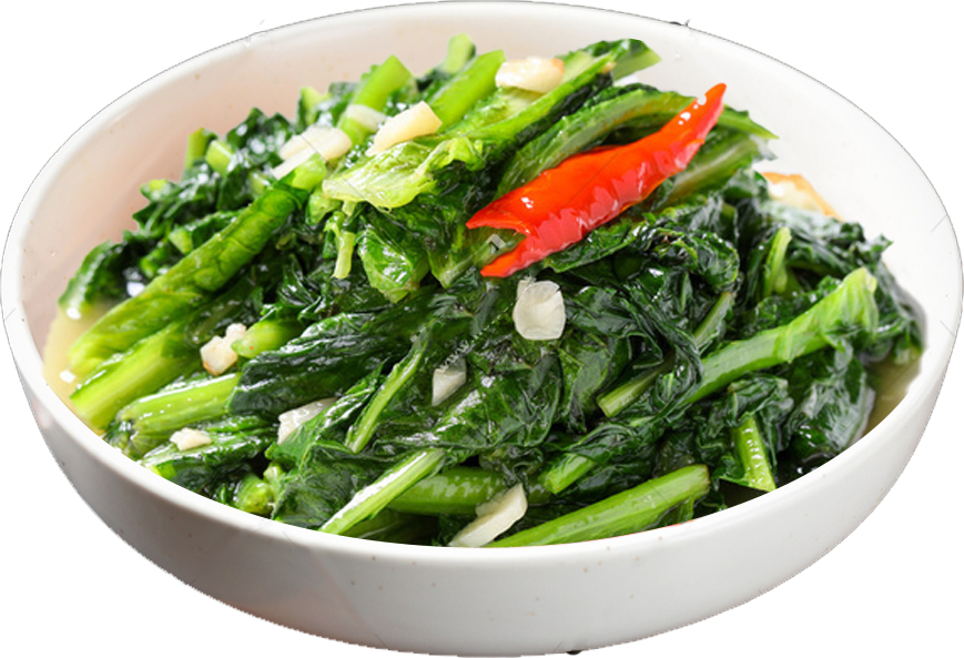 蒜蓉油麦菜图片