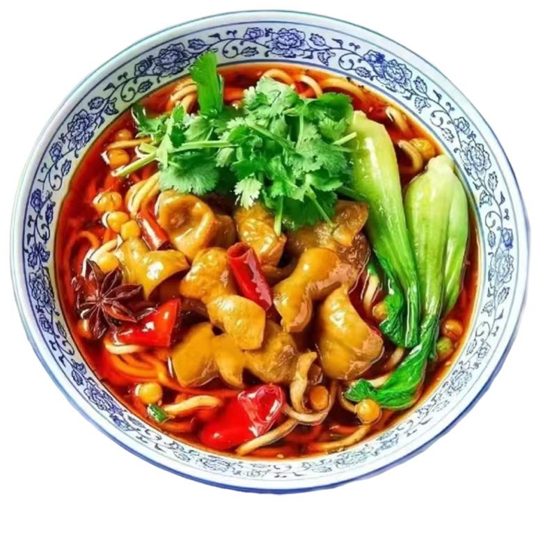 红烧肥肠面