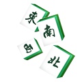 卡通手绘国粹麻将元素