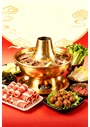 老北京铜锅涮肉图片